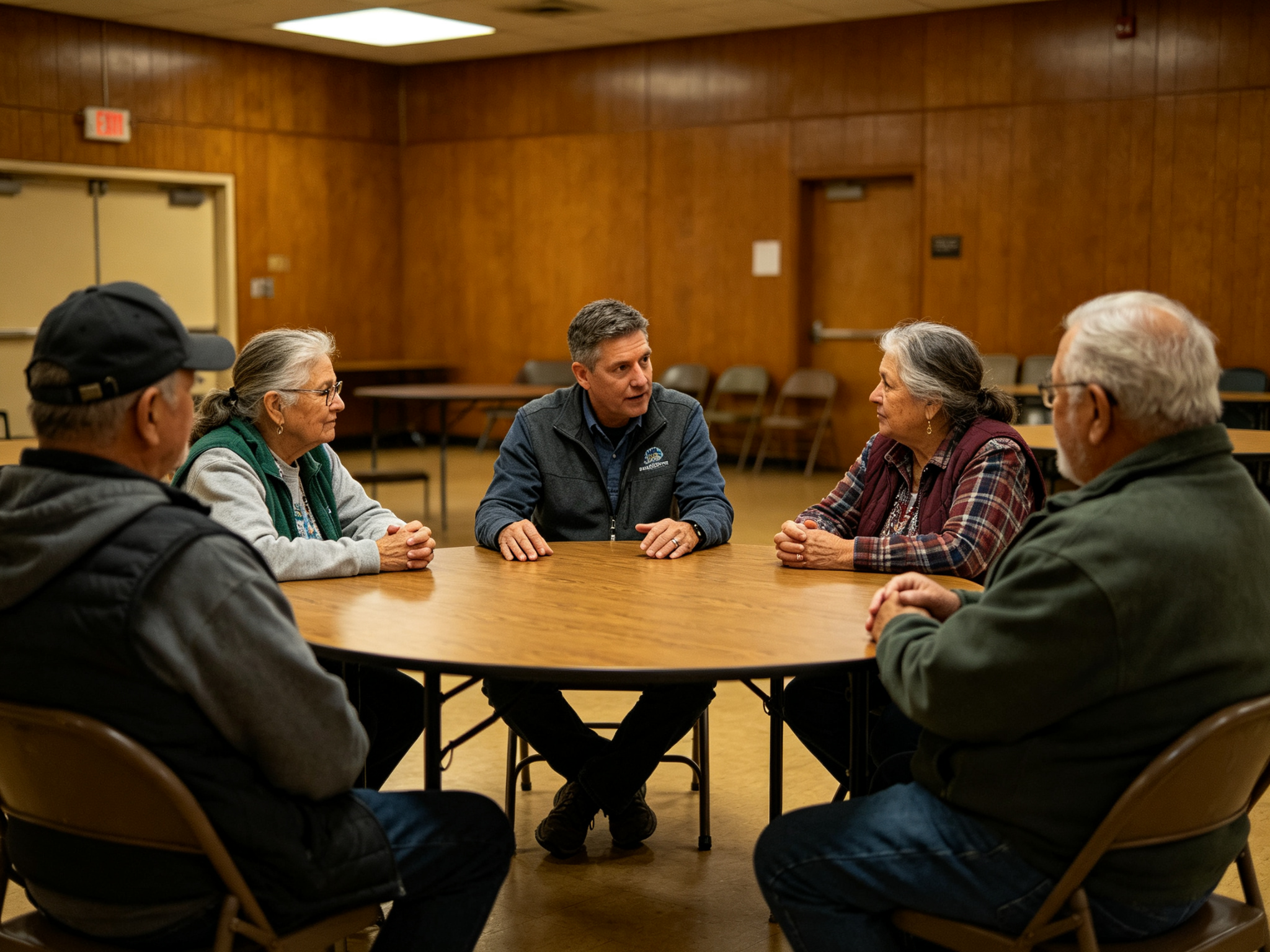 Facilitated community dialogue