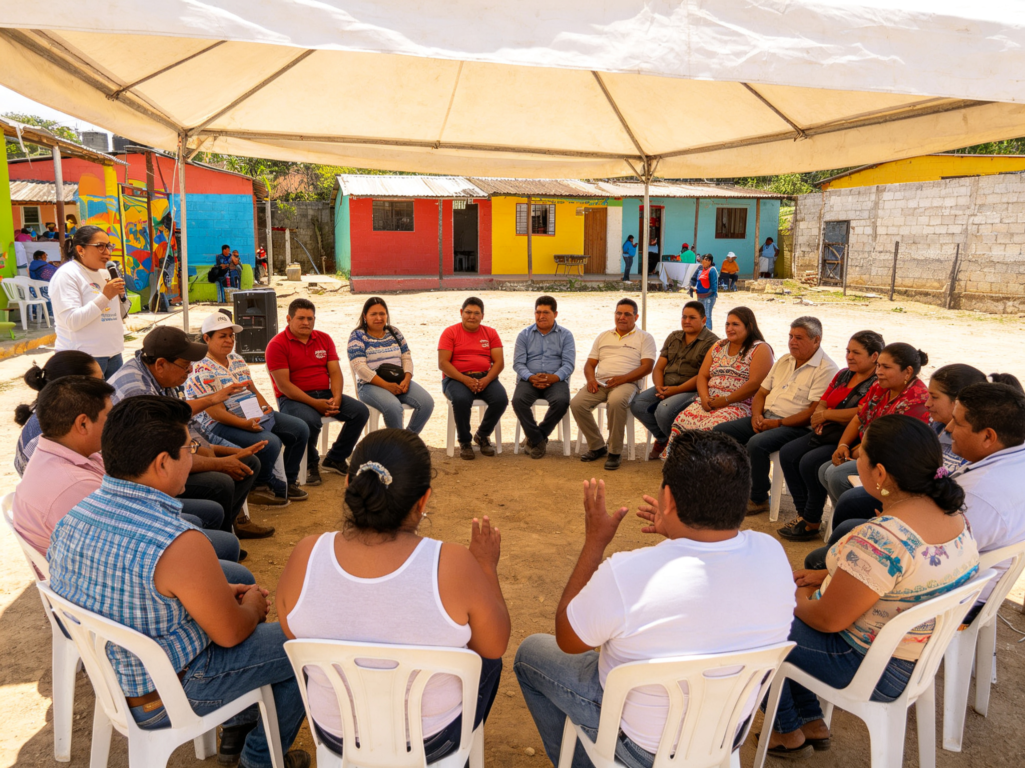 Outdoor community workshop